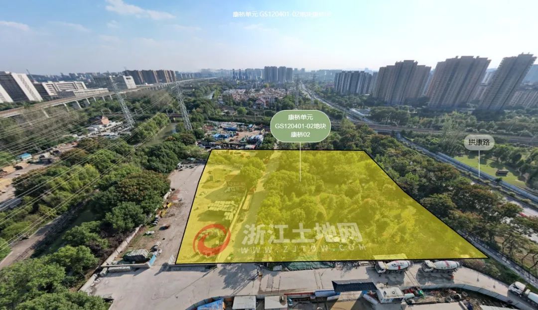 (康桥单元GS120401-02地块(康桥02)区位及实景图)