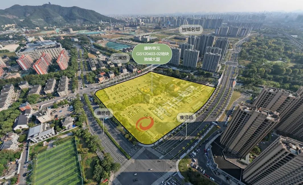 (康桥单元GS120403-02地块(独城大厦)区位及实景图)