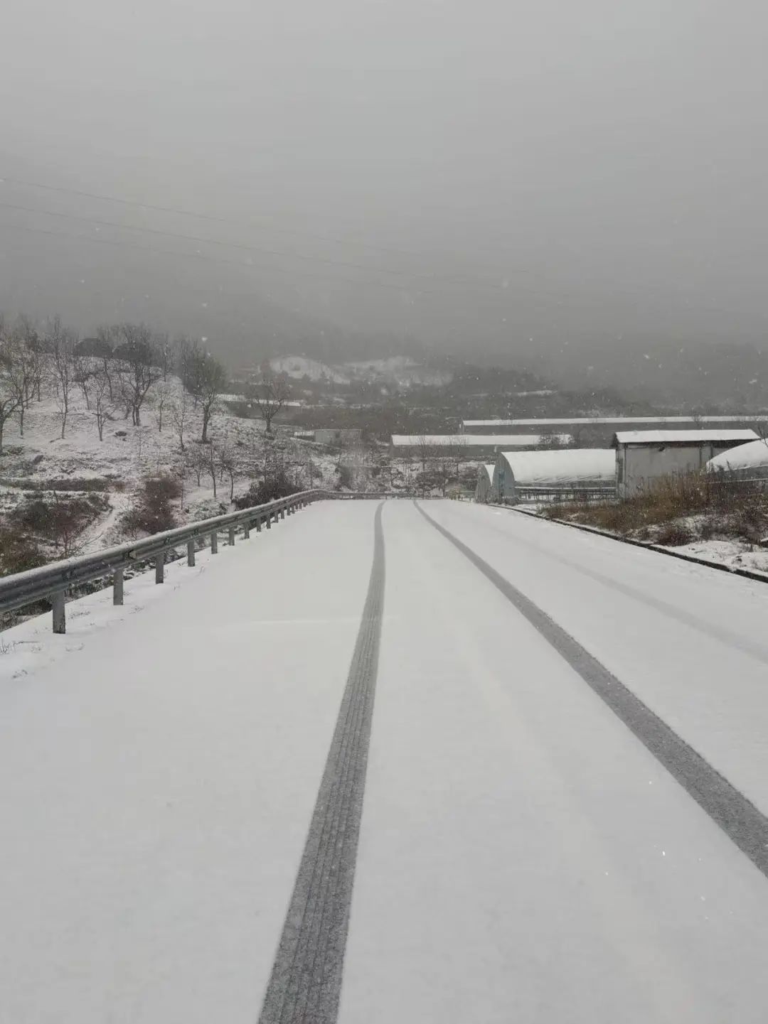 去往太子尖的路上。受访者供图