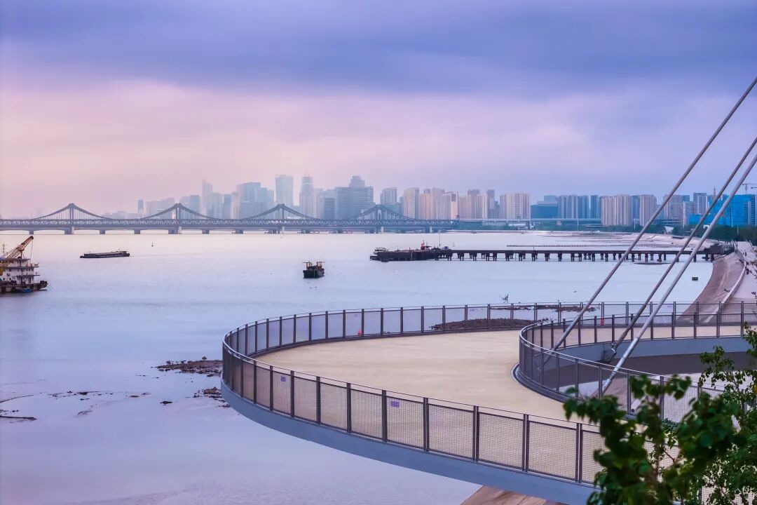 钱岸公园观潮驿观景平台