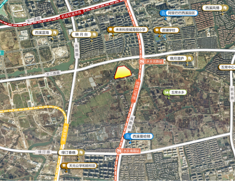 (未科125号地块区位图)