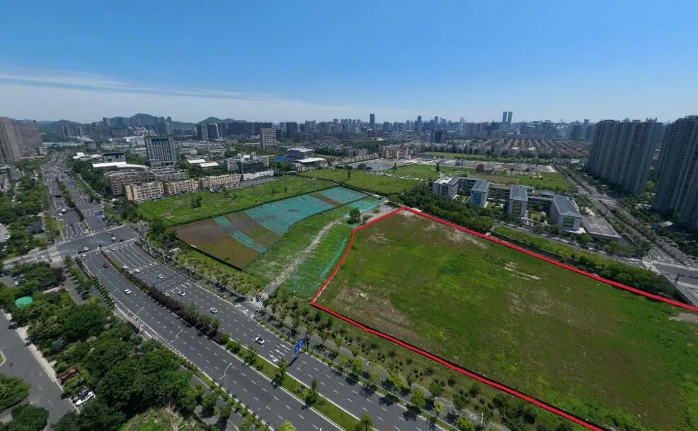 (浦沿116号地块实景图)