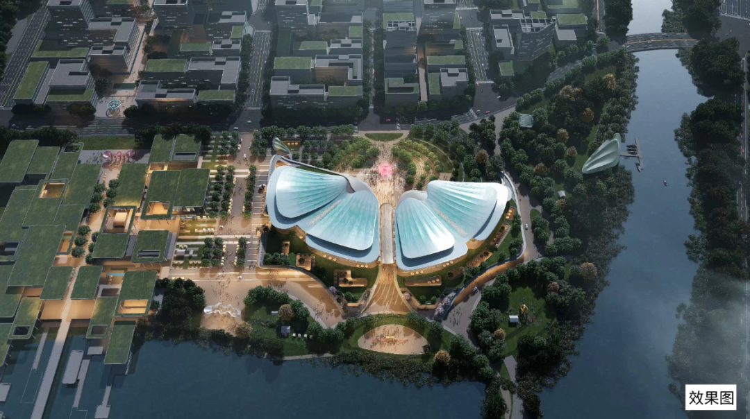 ▲余杭文化艺术中心效果图