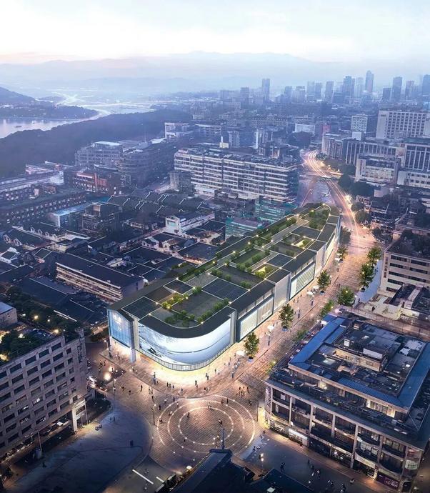 湖滨银泰in77F区效果图