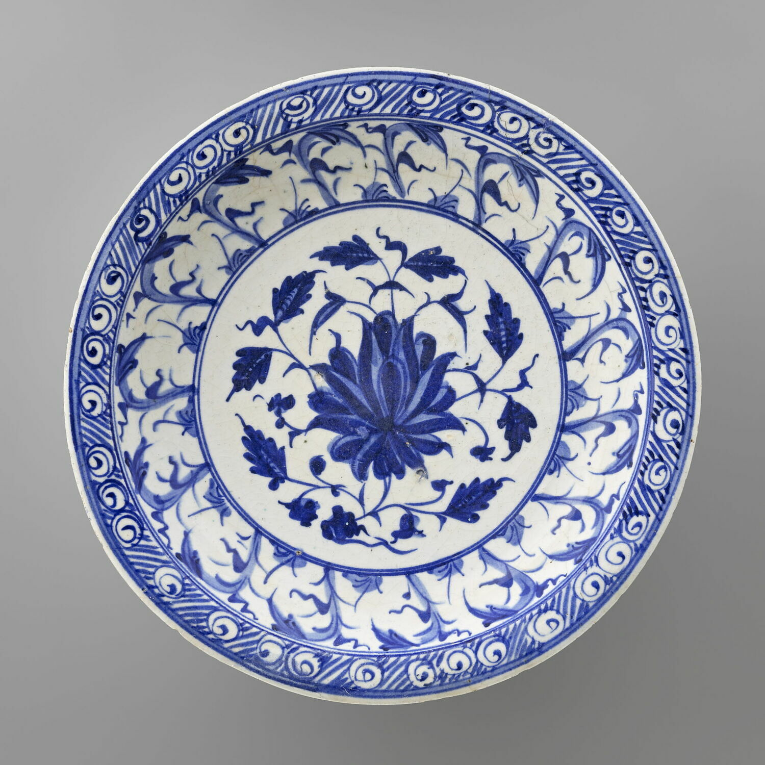 伊朗15世纪《牡丹纹盘》