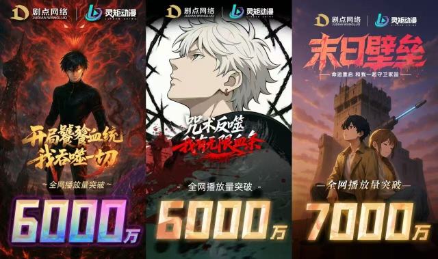 剧点短剧出品AI漫剧项。