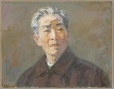 马玉如《自画像》