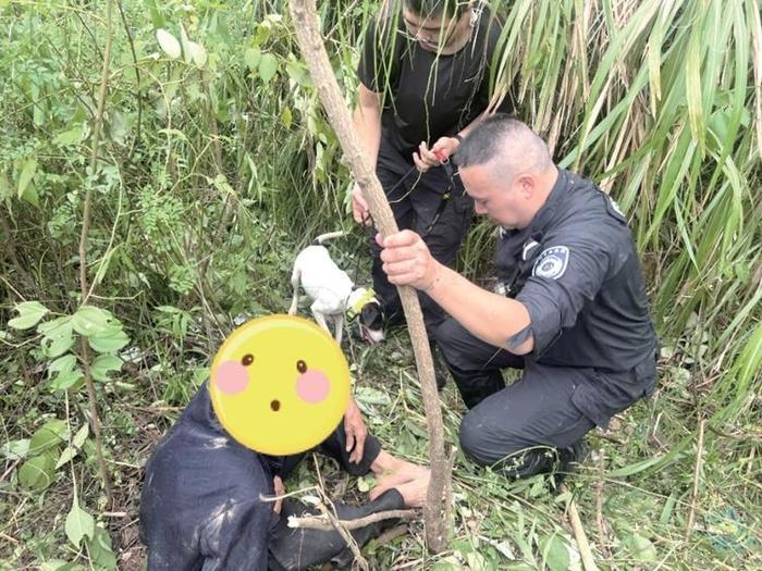 玉环太仓警犬搜寻到老人