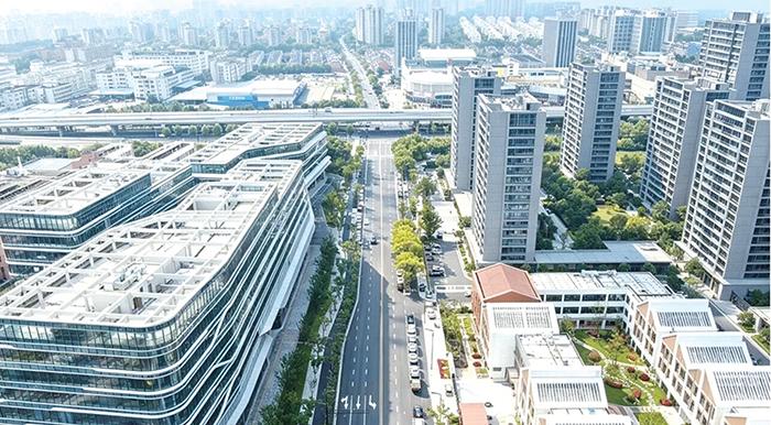 通运街(莫干山路—通益路) 良渚新城管委会供图