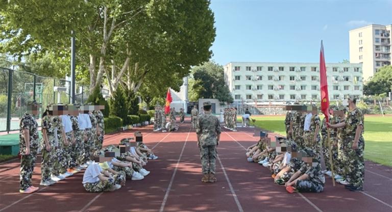 西湖高级中学军训