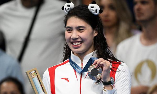 Chinese swimming athlete Zhang Yufei Photo:VCG 101_副本.jpg
