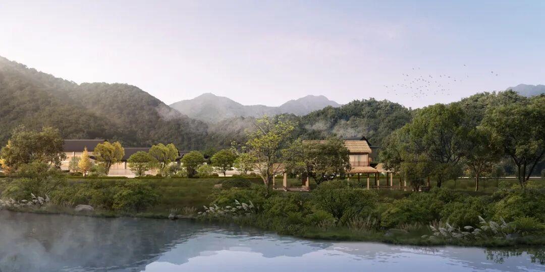 沿江地块效果图