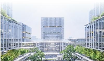 宇树项目位于高创World产业园(效果图)。